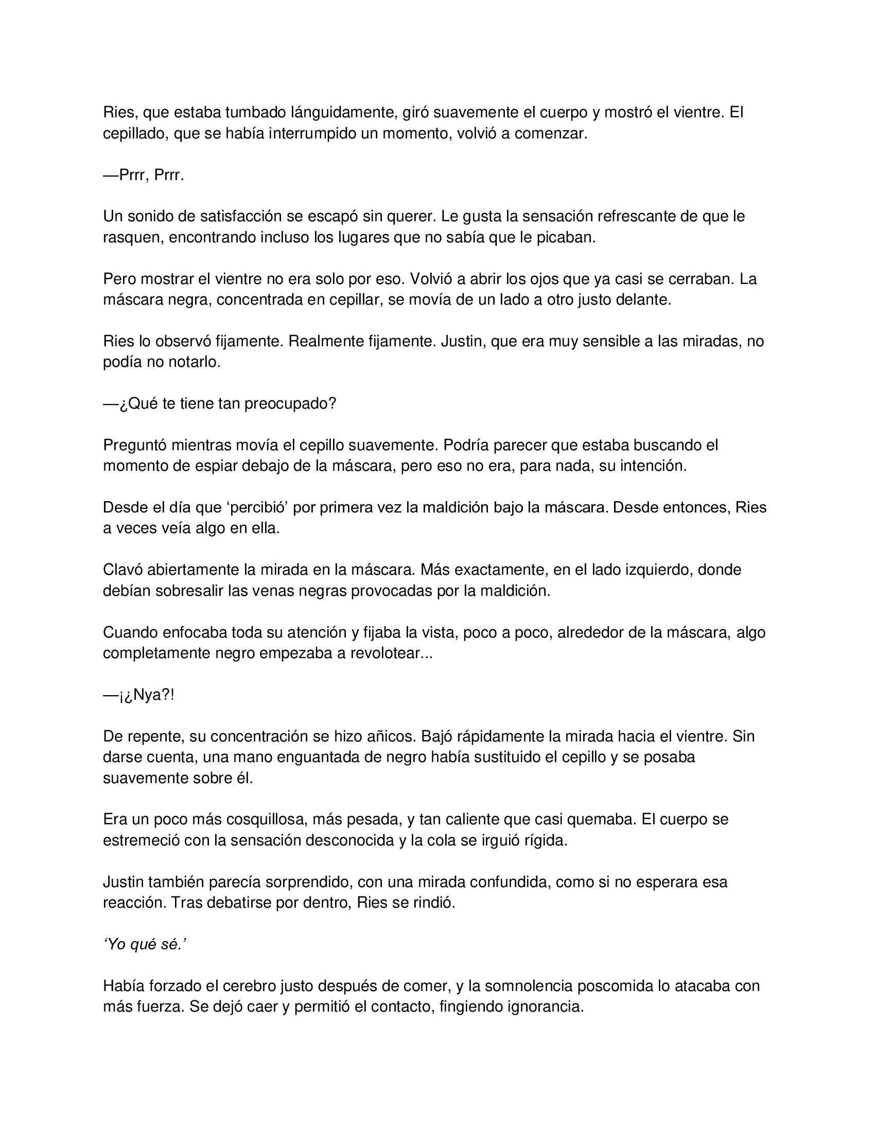 El gato está en huelga Capitulo 22 página 6