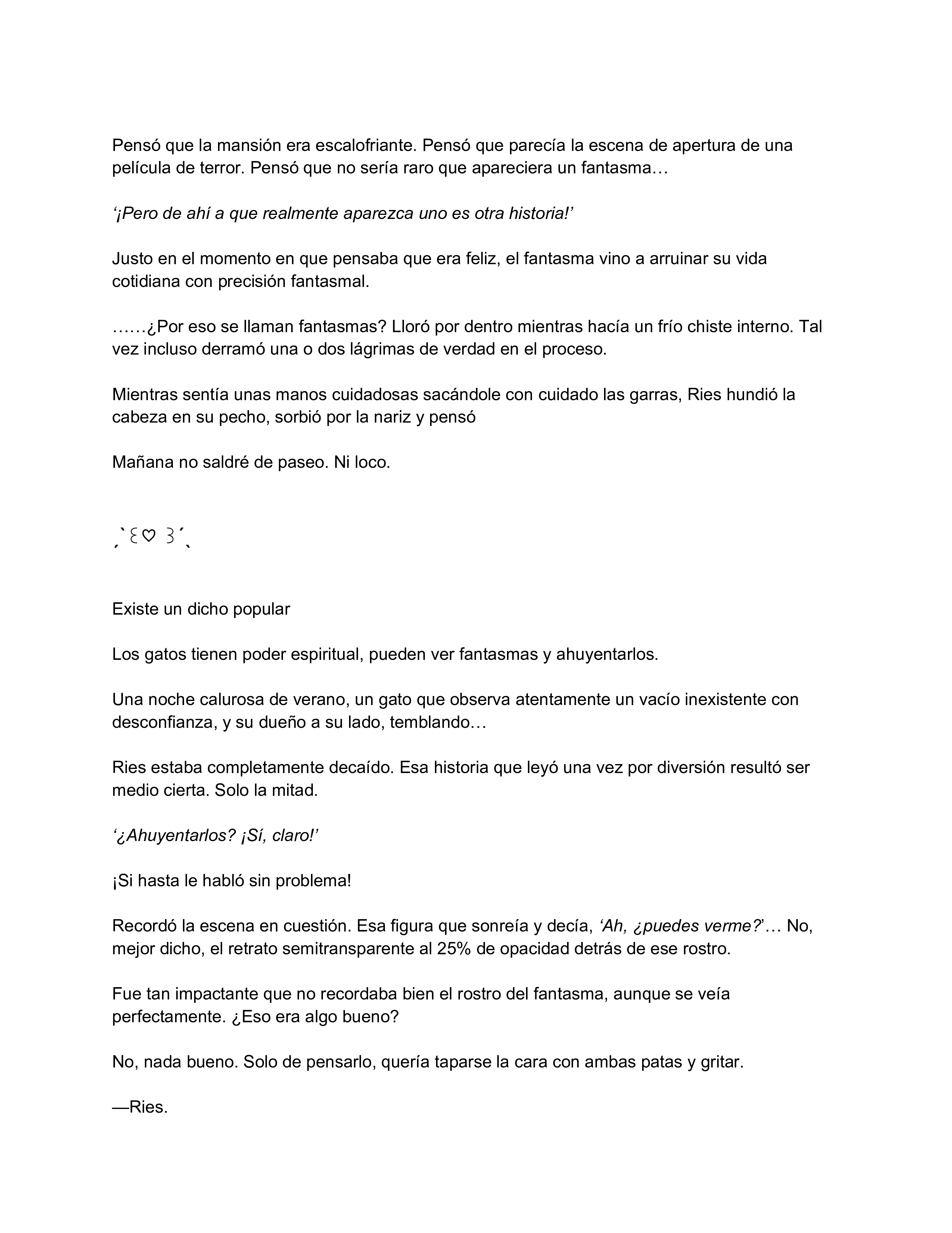 El gato está en huelga Capitulo 23 página 2