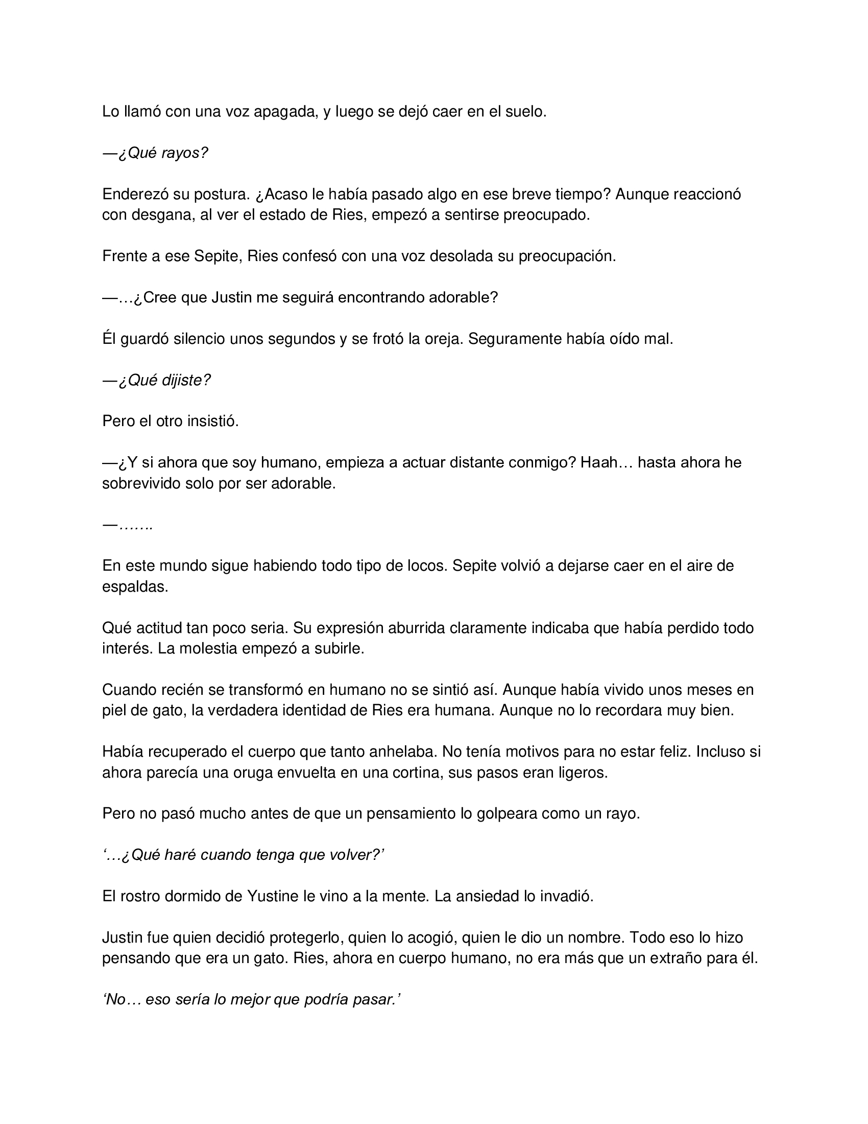 El gato está en huelga Capitulo 31 página 4