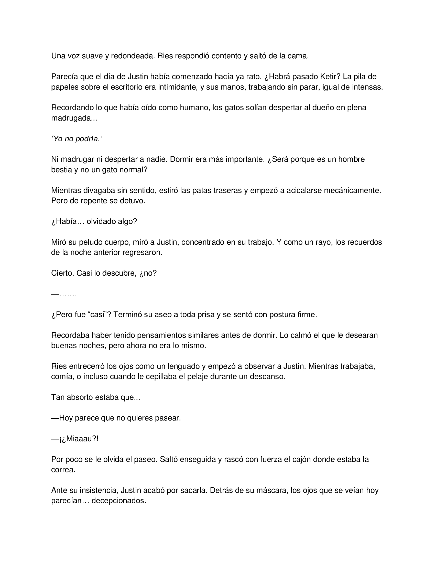 El gato está en huelga Capitulo 32 página 6
