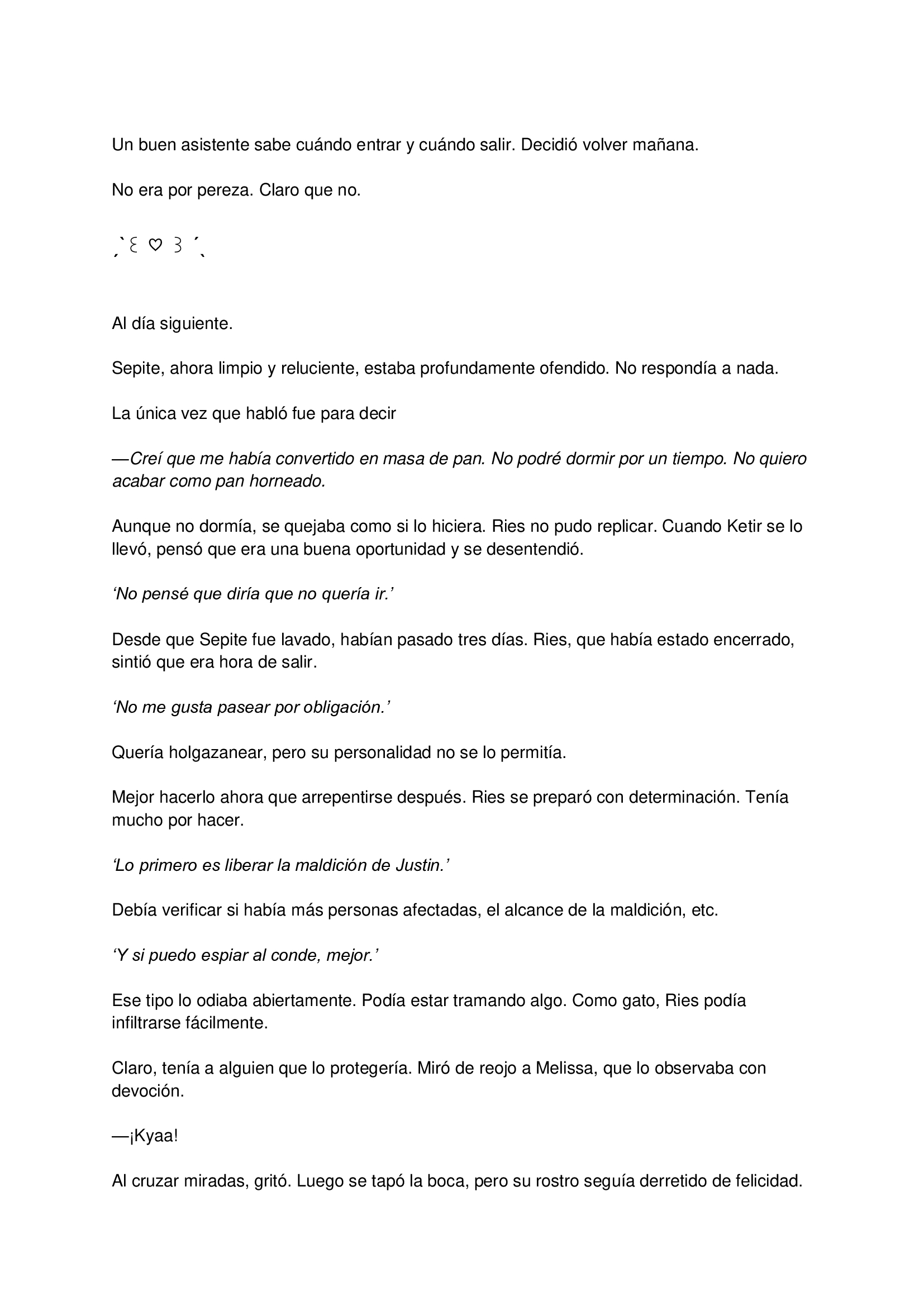 El gato está en huelga Capitulo 61 página 2