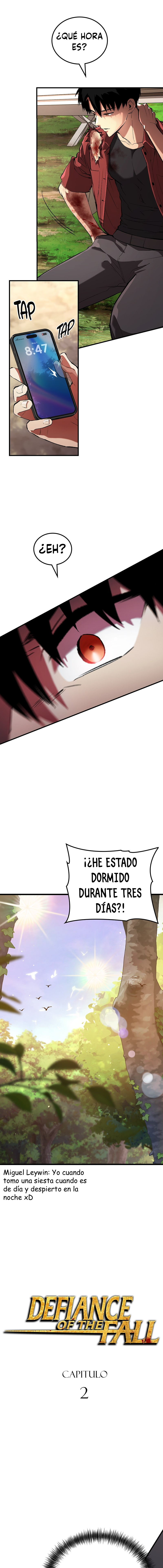 Desafío de la Caída Capítulo 2 página 3