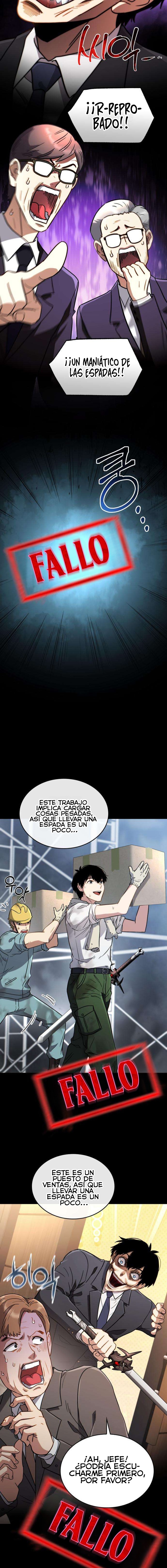 Soy inmune a la corrupción, así que llevo una espada maldita Capítulo 2 página 5