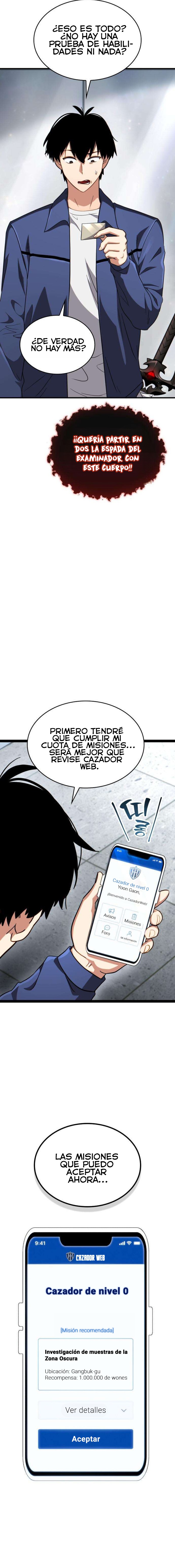 Soy inmune a la corrupción, así que llevo una espada maldita Capítulo 3 página 6