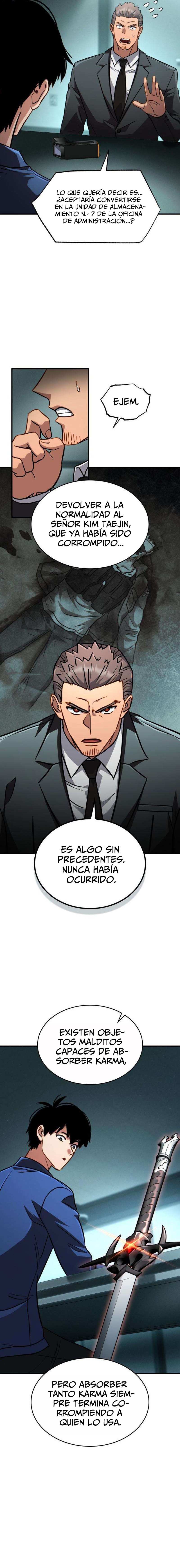 Soy inmune a la corrupción, así que llevo una espada maldita Capítulo 6 página 4