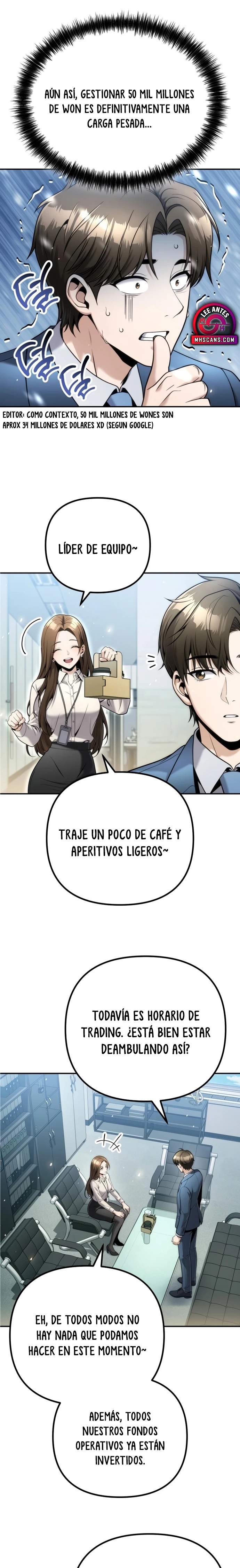 Inversor Con La Habilidad de Predecir El Futuro Capitulo 11 página 23