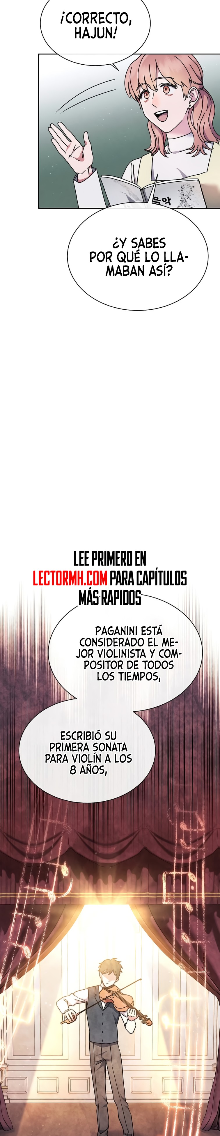 El Genio Musical del Instituto es Paganini reencarnado Capitulo 1 página 4