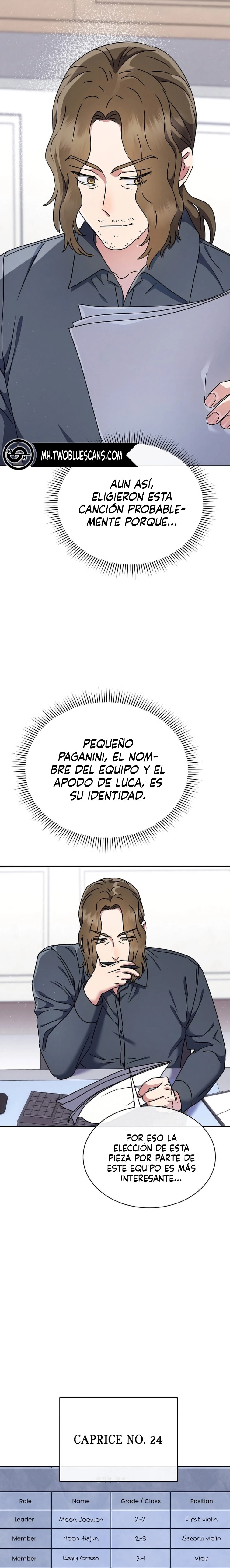 El Genio Musical del Instituto es Paganini reencarnado Capitulo 11 página 13