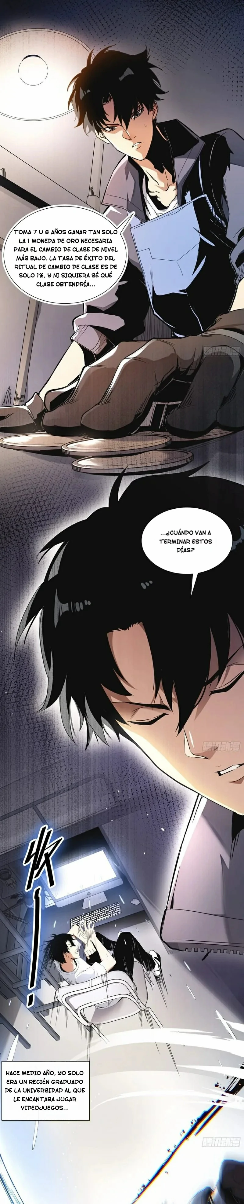 Me convertí en el Dios de la Nigromancia mediante la Extracción Capitulo 1 página 5