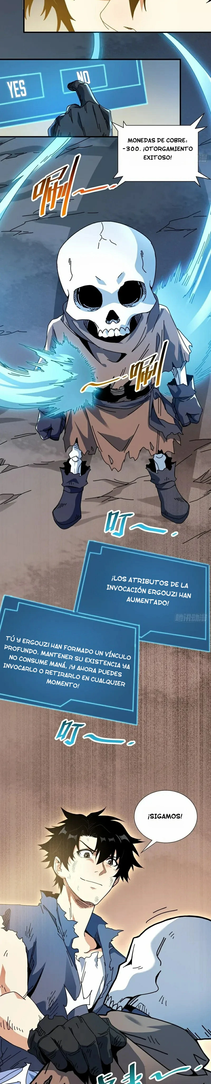 Me convertí en el Dios de la Nigromancia mediante la Extracción Capitulo 4 página 2