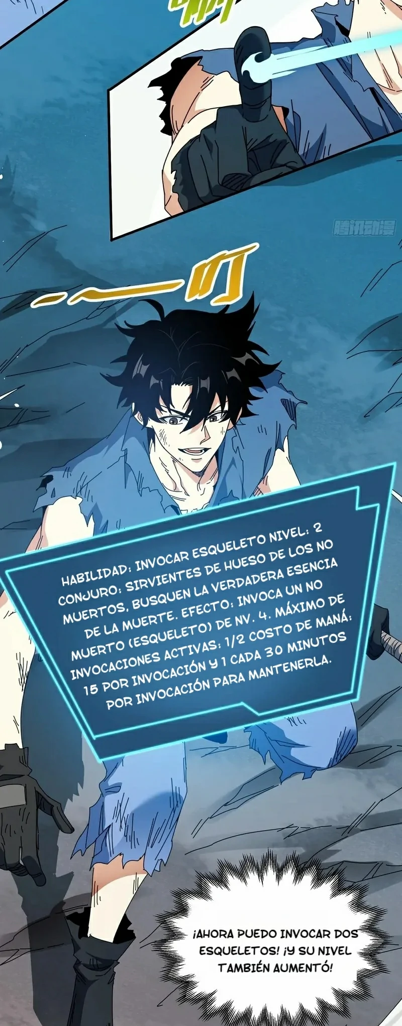 Me convertí en el Dios de la Nigromancia mediante la Extracción Capitulo 4 página 22