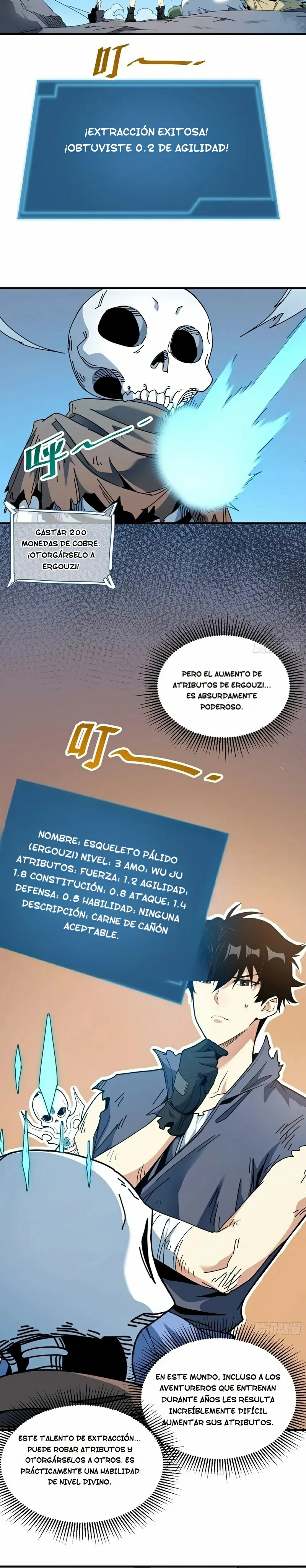 Me convertí en el Dios de la Nigromancia mediante la Extracción Capitulo 4 página 6