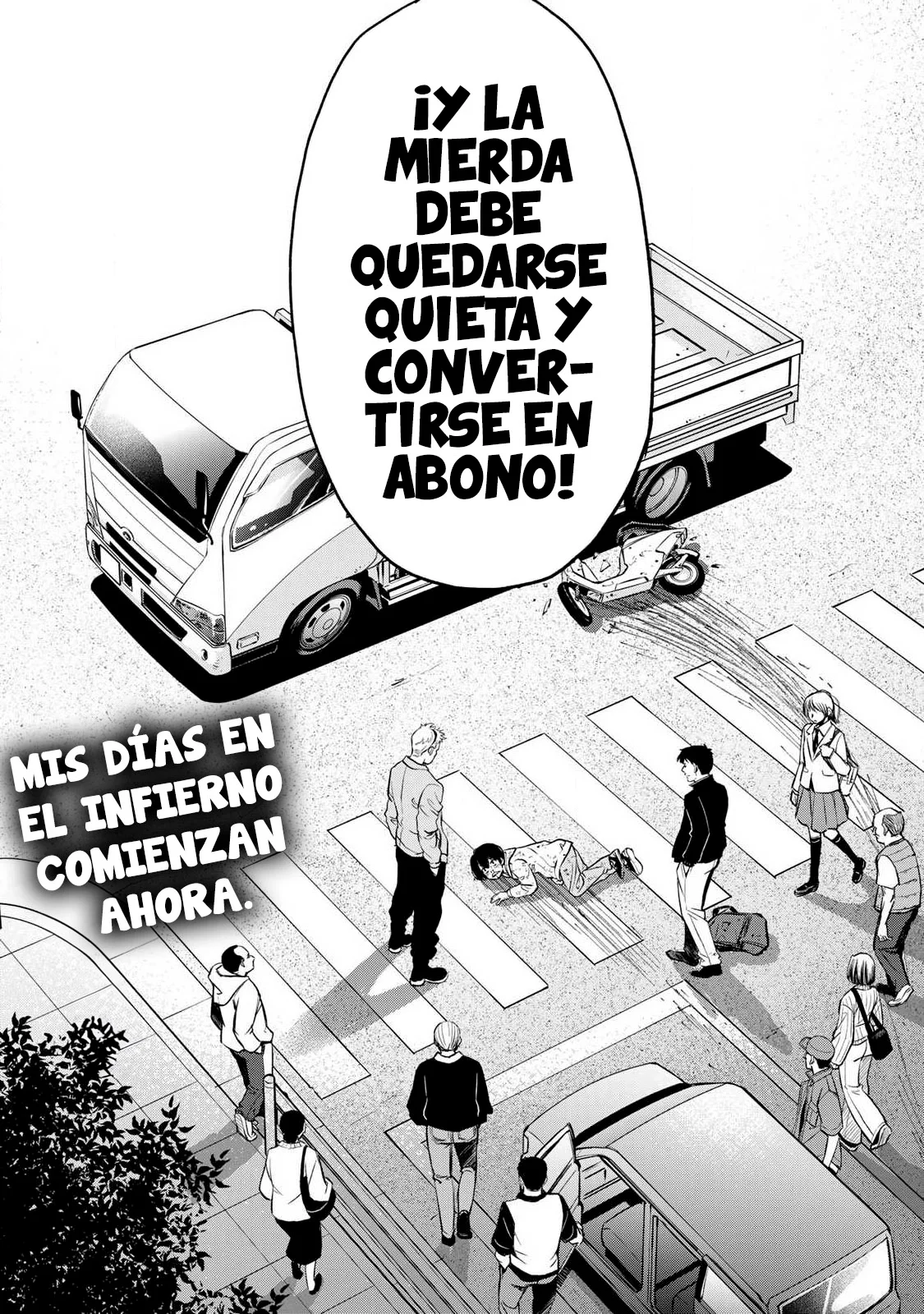 Ijime to kaeru to mama to fukushuu Capitulo 1.2 página 21