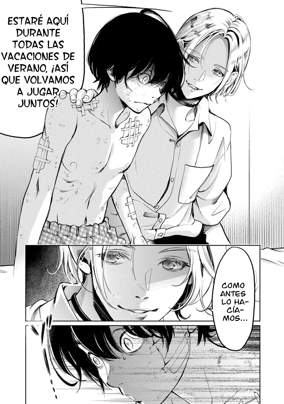 Ijime to kaeru to mama to fukushuu Capitulo 2.1 página 9