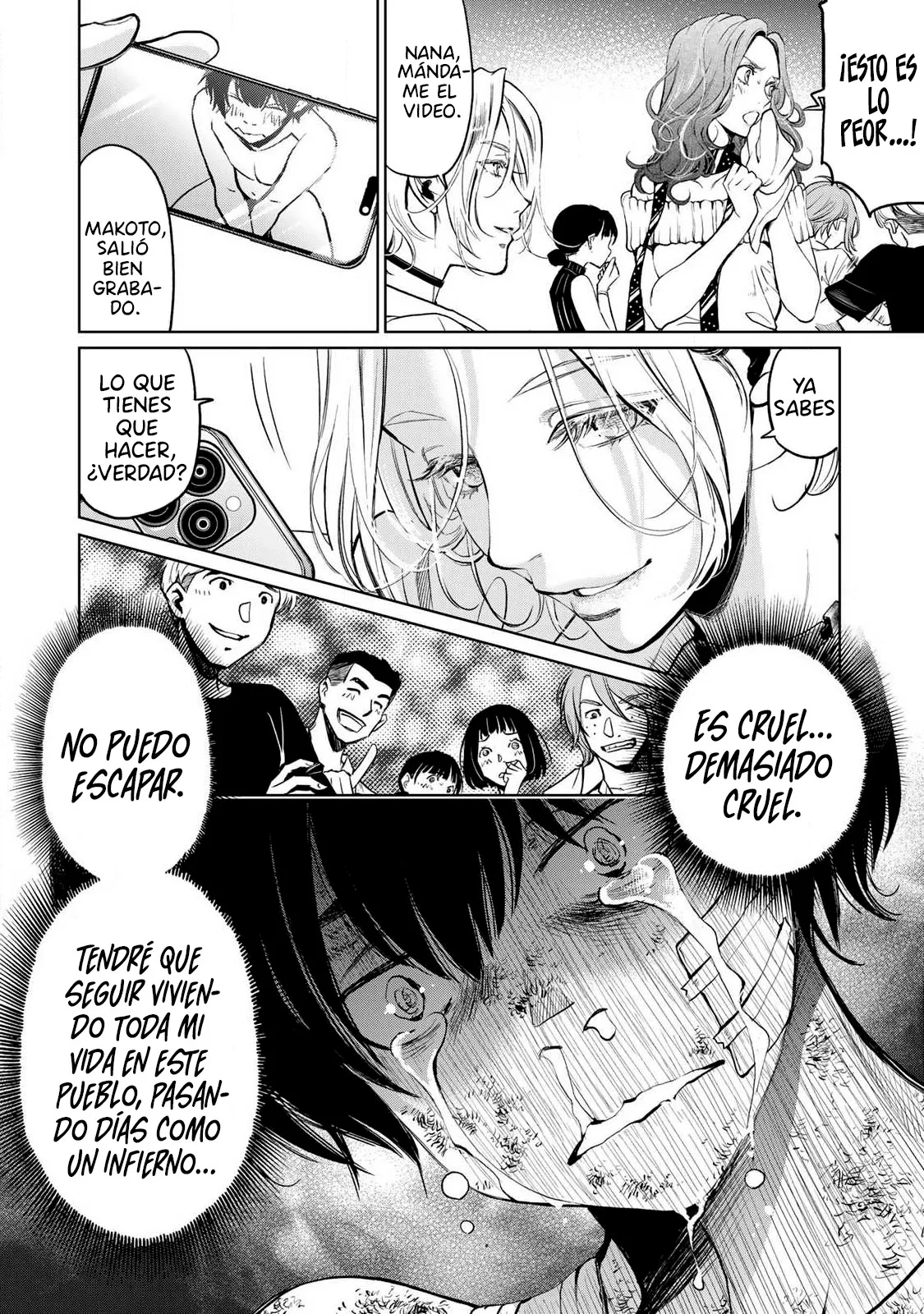 Ijime to kaeru to mama to fukushuu Capitulo 2.2 página 12