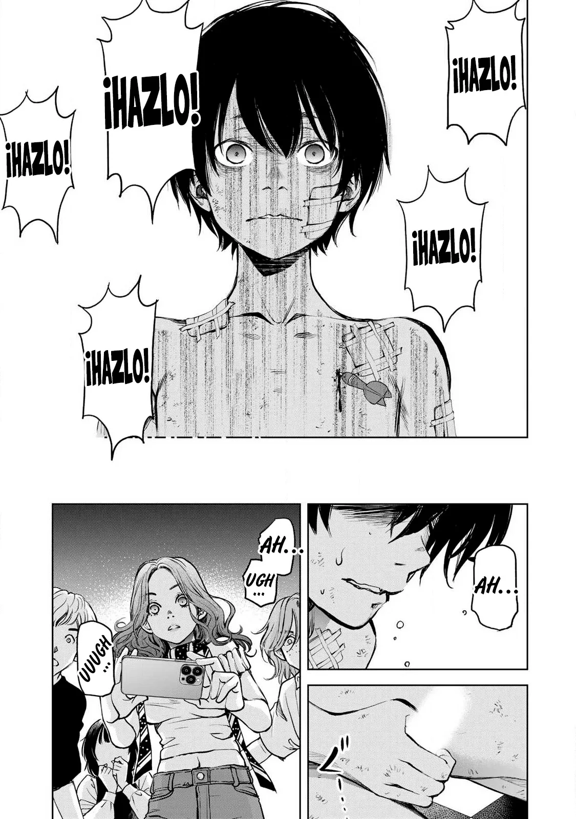 Ijime to kaeru to mama to fukushuu Capitulo 2.2 página 7