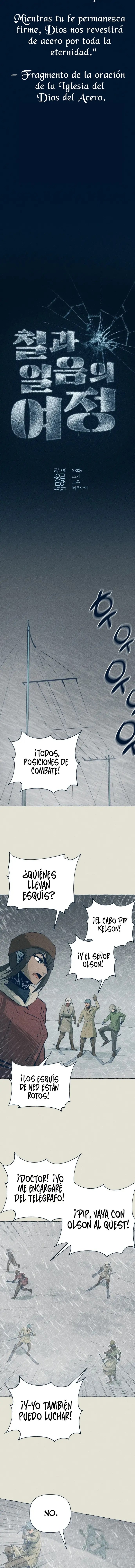 Viaje de hielo y hierro Capitulo 23 página 3