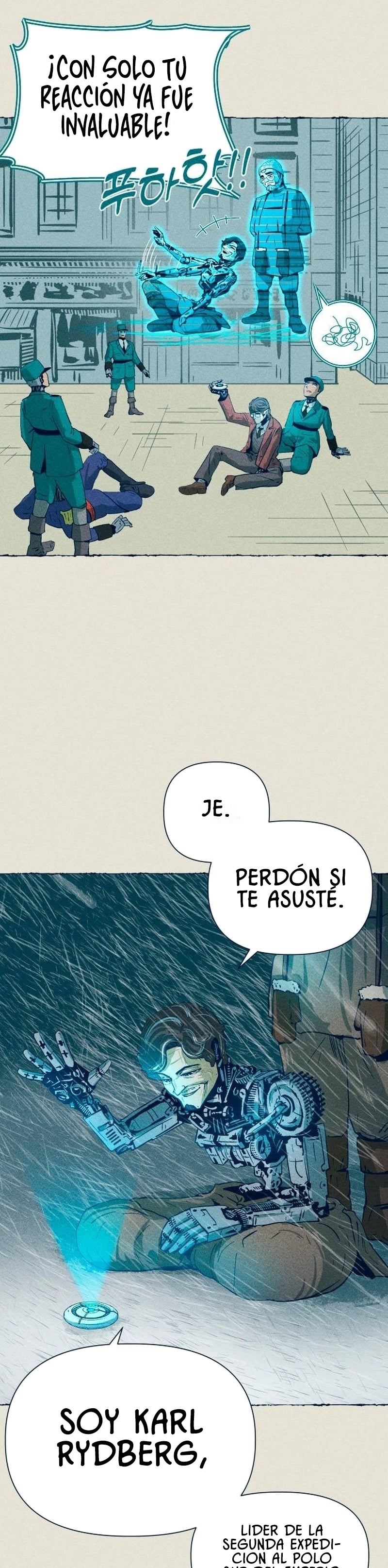 Viaje de hielo y hierro Capítulo 3 página 22