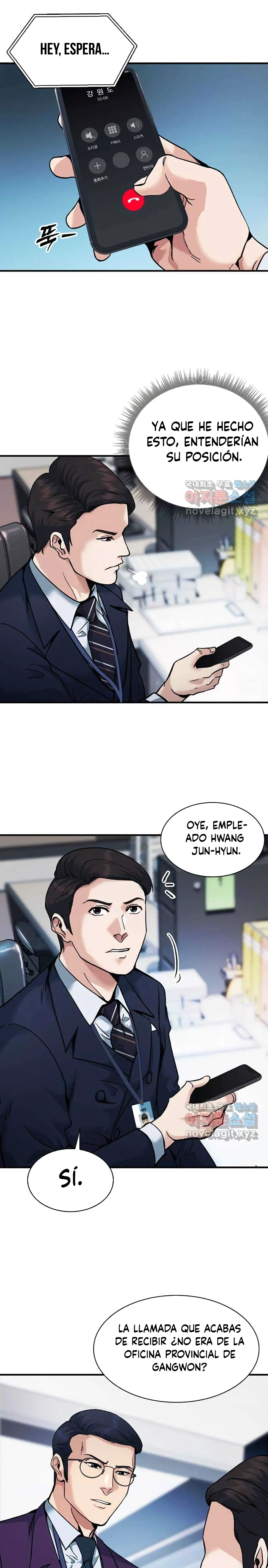 El Nuevo Empleado Presidente Kang Capitulo 18 página 9