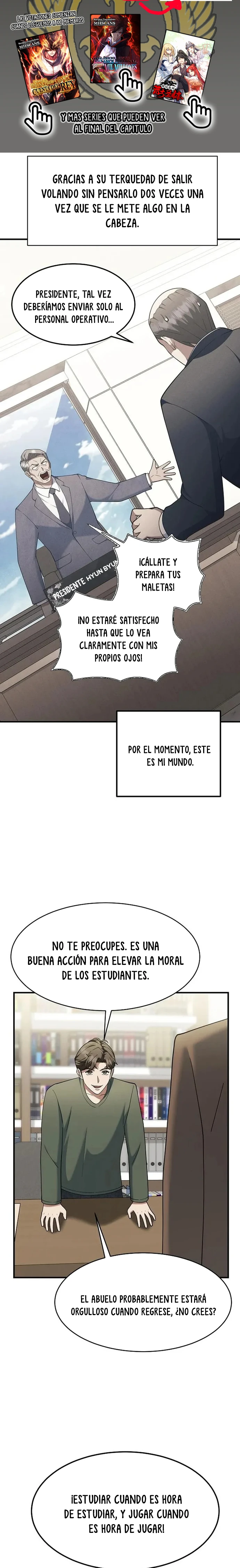Un Presidente Genio Que Quiere Una Vida Tranquila Capitulo 15 página 5