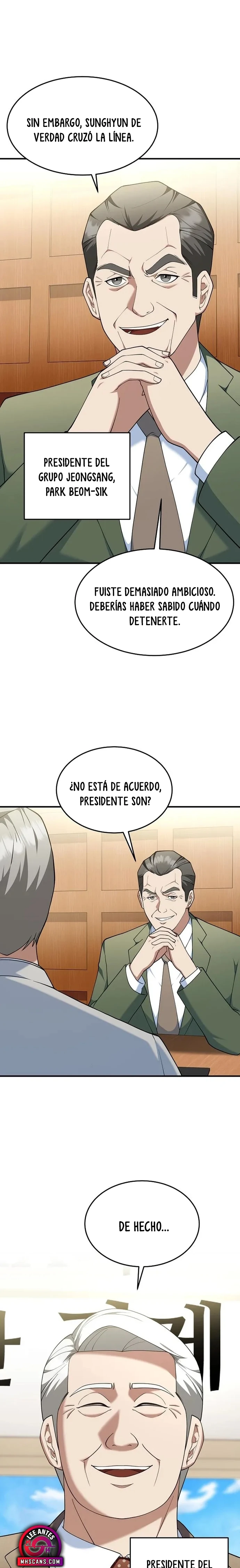 Un Presidente Genio Que Quiere Una Vida Tranquila Capitulo 18 página 8