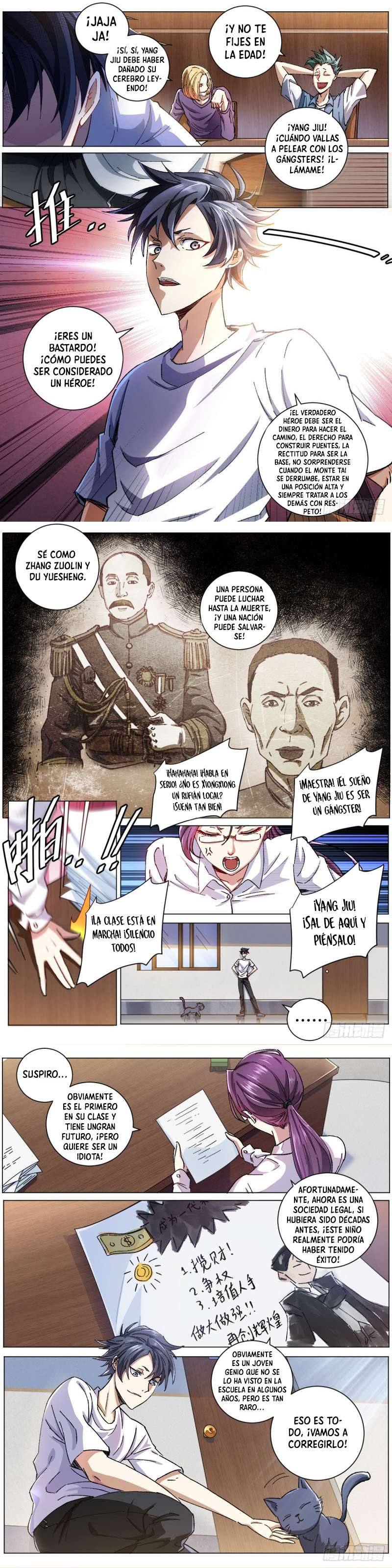 El Líder de la MAFIA Inmortal Capitulo 1 página 3