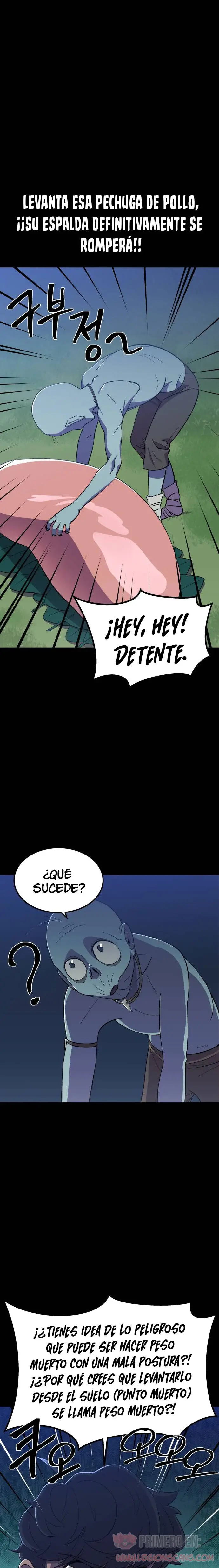 Fitness de mazmorra Capitulo 2 página 14