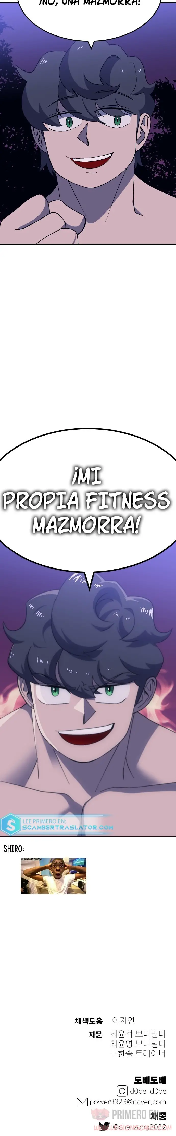 Fitness de mazmorra Capitulo 58 página 37