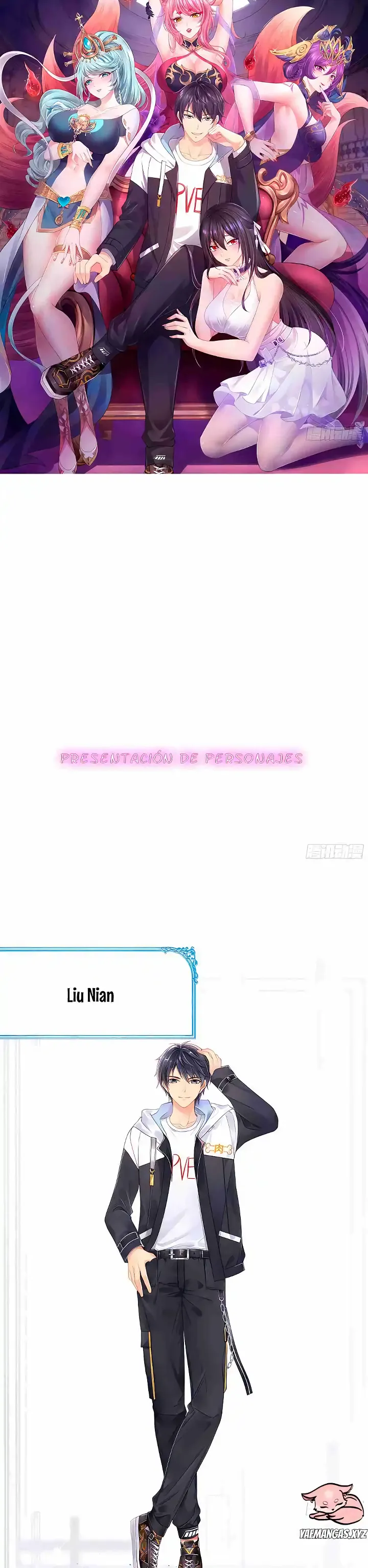 Reencarnando Como El Emperador Supremo de Harems Capitulo 0 página 8