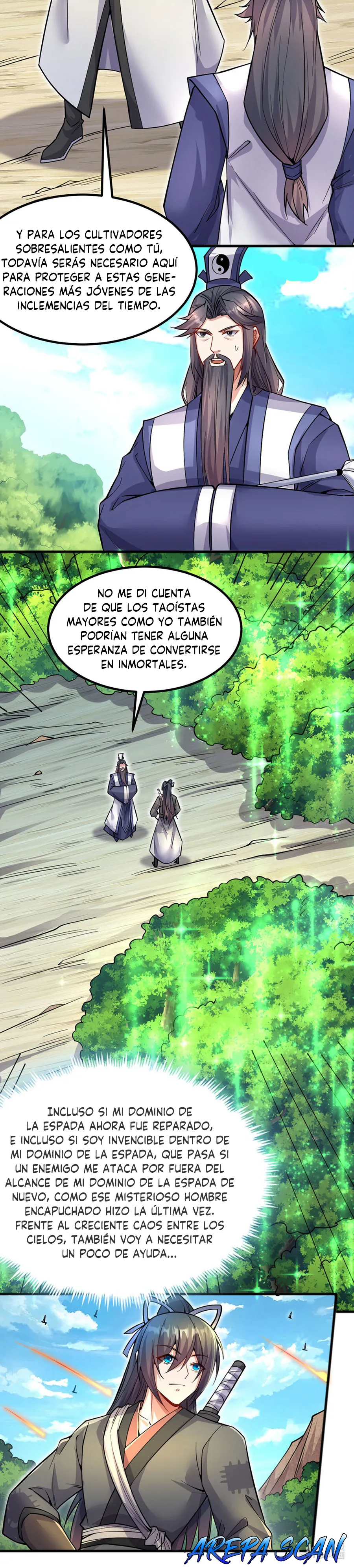 Con un Dominio de Espada, Puedo Convertirme en el Santo de la Espada Capitulo 122 página 7