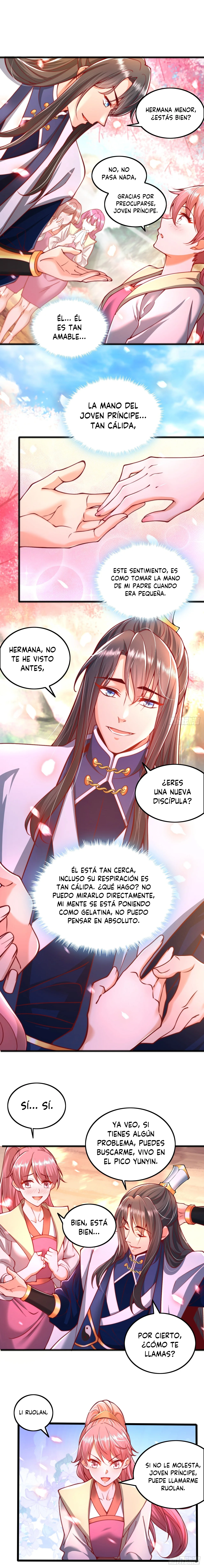 ¿Me volví invencible después de confesarme a la hermosa líder de la secta? Capitulo 1 página 4
