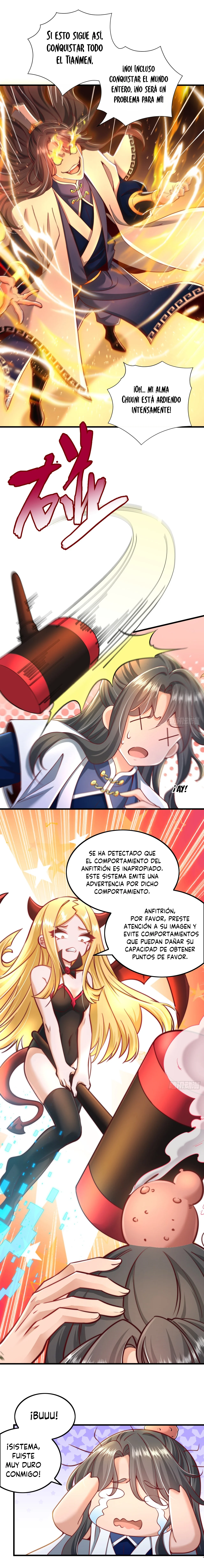¿Me volví invencible después de confesarme a la hermosa líder de la secta? Capitulo 2 página 2