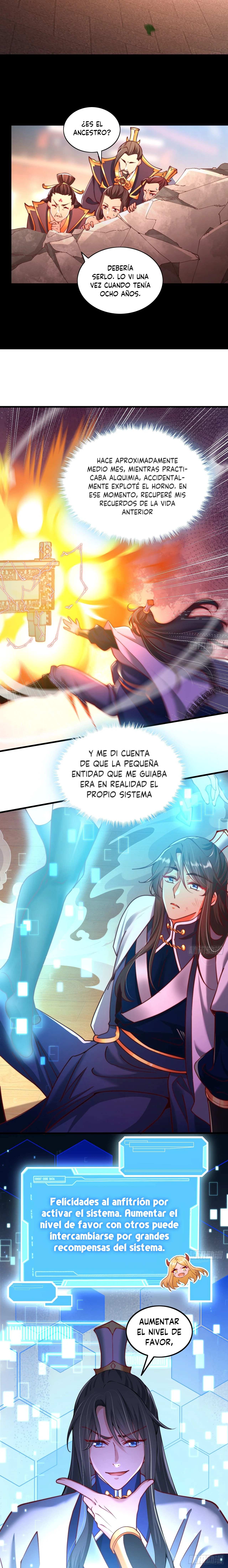 ¿Me volví invencible después de confesarme a la hermosa líder de la secta? Capitulo 2 página 5