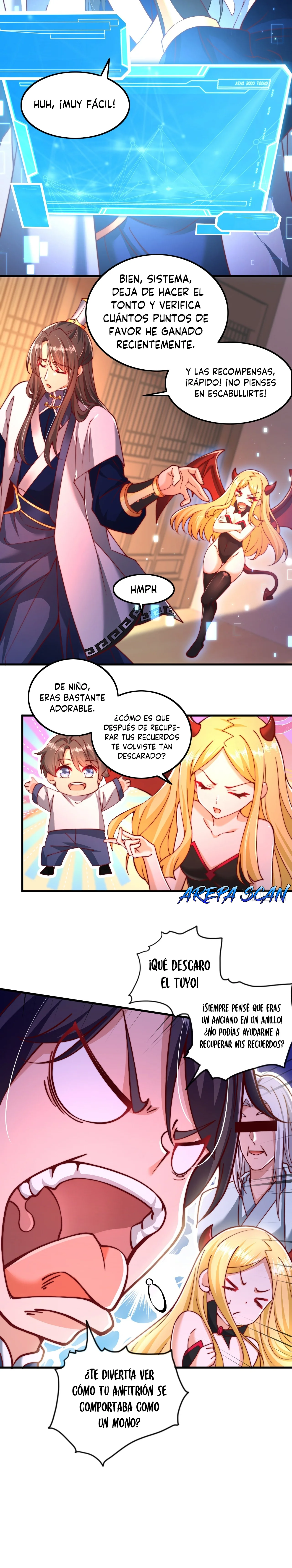 ¿Me volví invencible después de confesarme a la hermosa líder de la secta? Capitulo 2 página 6