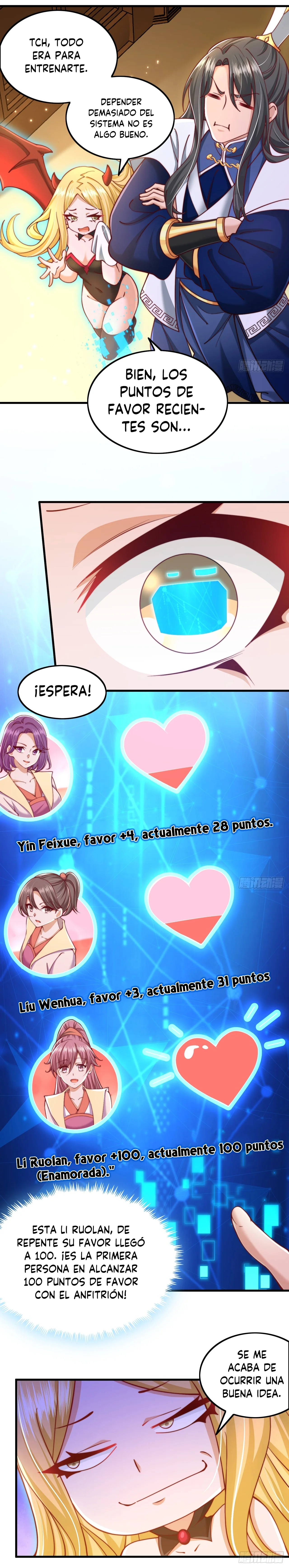 ¿Me volví invencible después de confesarme a la hermosa líder de la secta? Capitulo 2 página 7