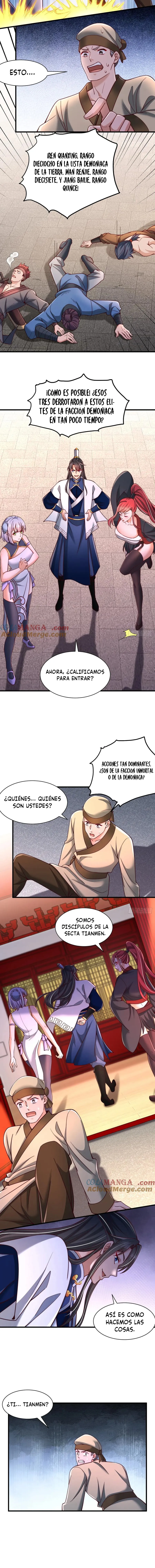 ¿Me volví invencible después de confesarme a la hermosa líder de la secta? Capitulo 29 página 5