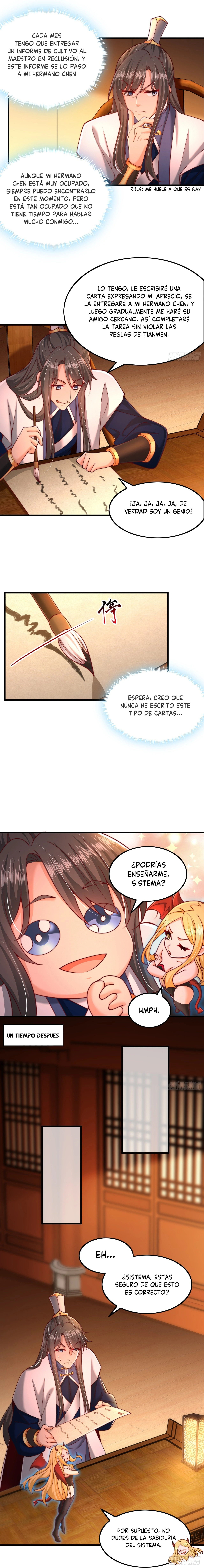 ¿Me volví invencible después de confesarme a la hermosa líder de la secta? Capitulo 3 página 6