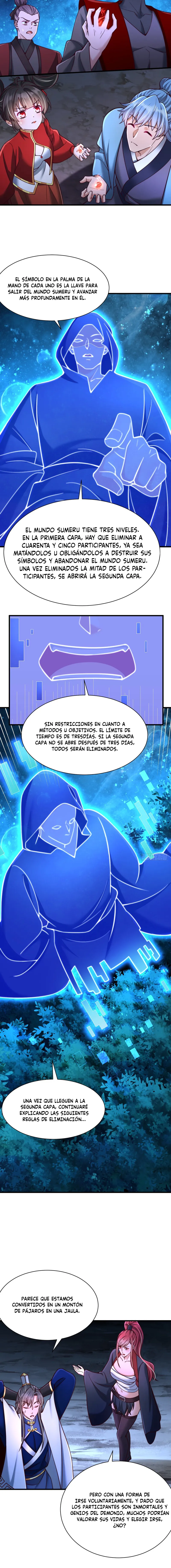 ¿Me volví invencible después de confesarme a la hermosa líder de la secta? Capitulo 34 página 6