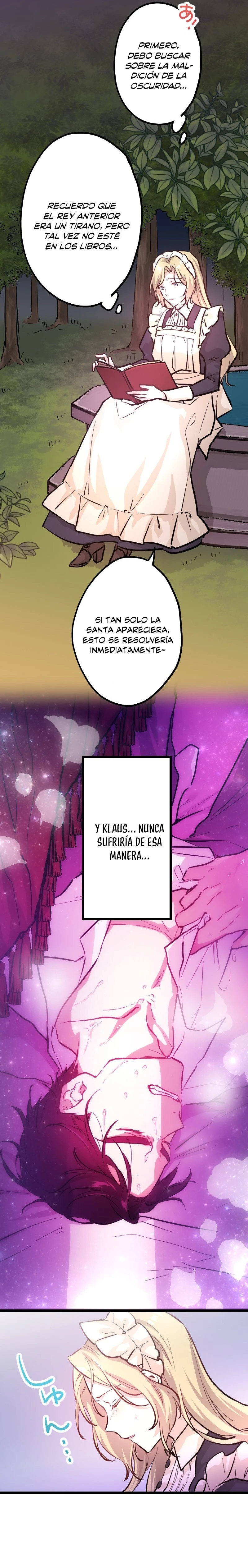 El Rey de las Tinieblas, que ama a la doncella Capitulo 3 página 6