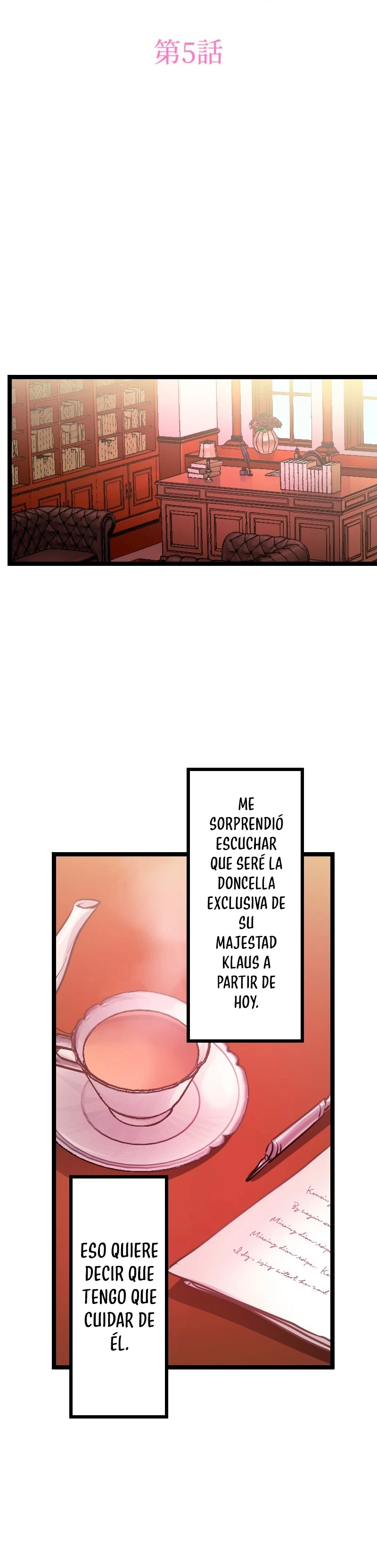 El Rey de las Tinieblas, que ama a la doncella Capitulo 5 página 5