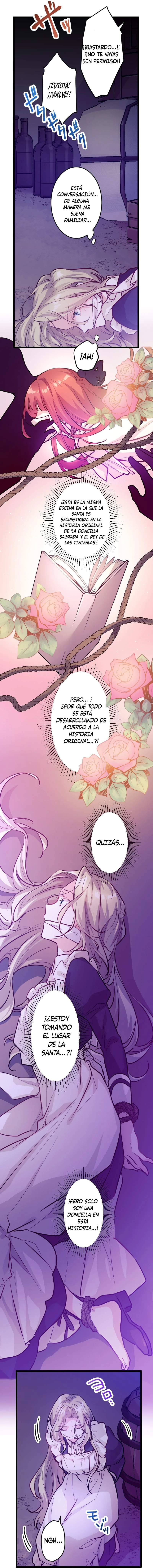 El Rey de las Tinieblas, que ama a la doncella Capitulo 8 página 4