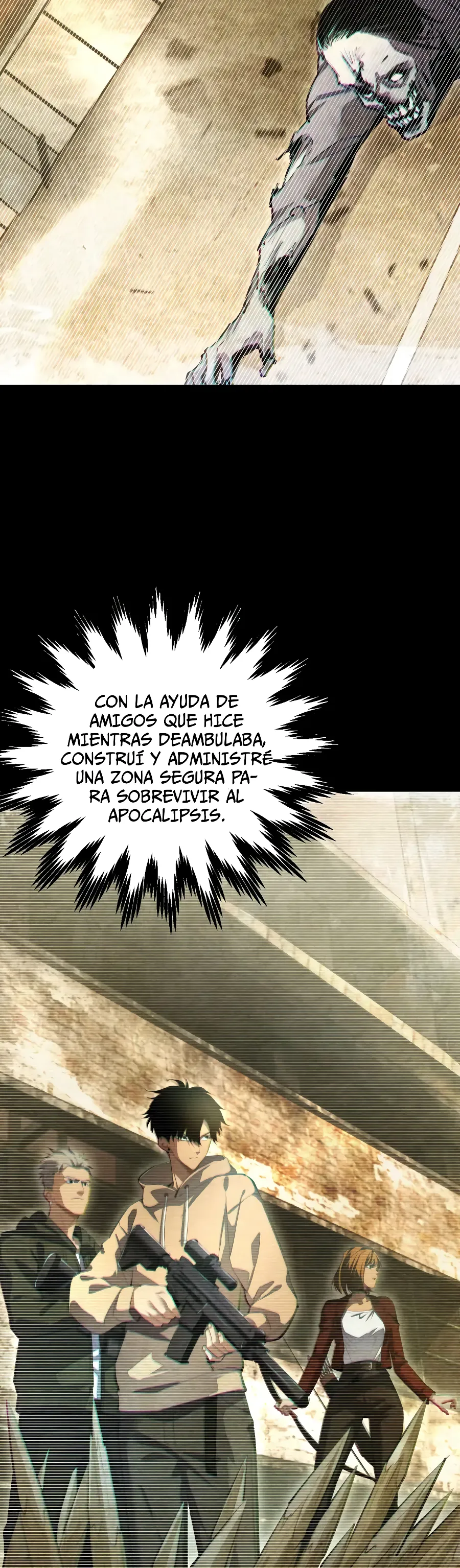 Renacimiento en el apocalipsis: Alcanzando la cima abriendo cajas Capitulo 1 página 17