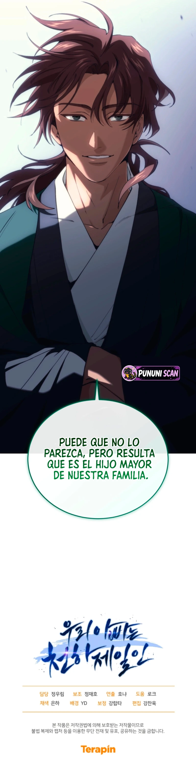 Mi papá es el más fuerte bajo el cielo. Capitulo 6 página 32