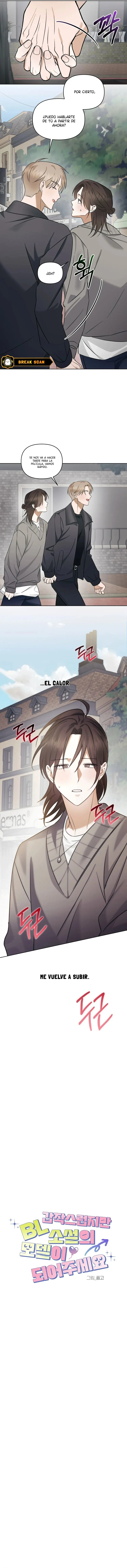 Sé mi modelo para una novela BL, por favor Capitulo 6 página 4