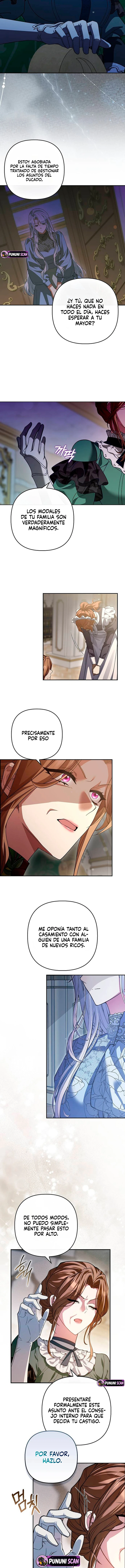 La villana disfruta de su vida de casada. Capitulo 1 página 7