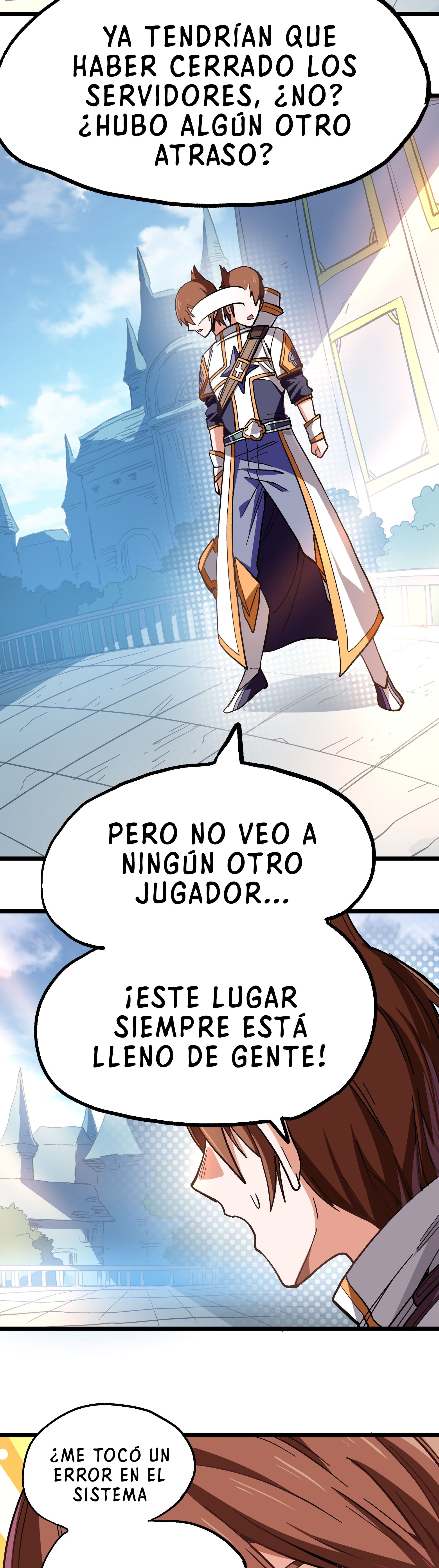 El Rey del Combate Delincuente Sin Rival es en Realidad un Sanador en el Mundo del Juego Capitulo 1.2 página 32