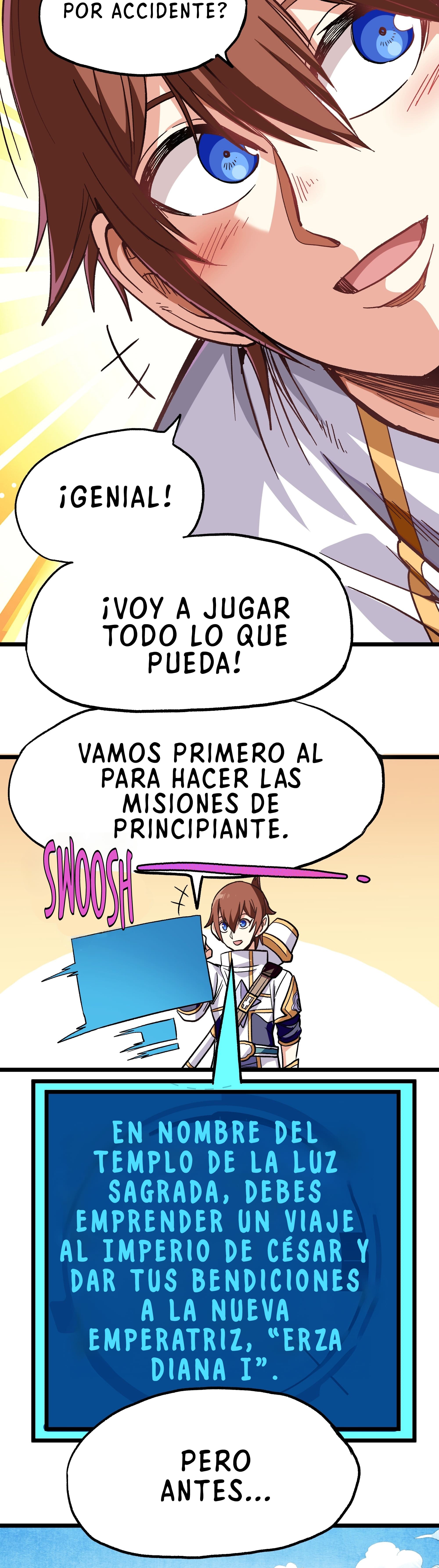 El Rey del Combate Delincuente Sin Rival es en Realidad un Sanador en el Mundo del Juego Capitulo 1.2 página 33