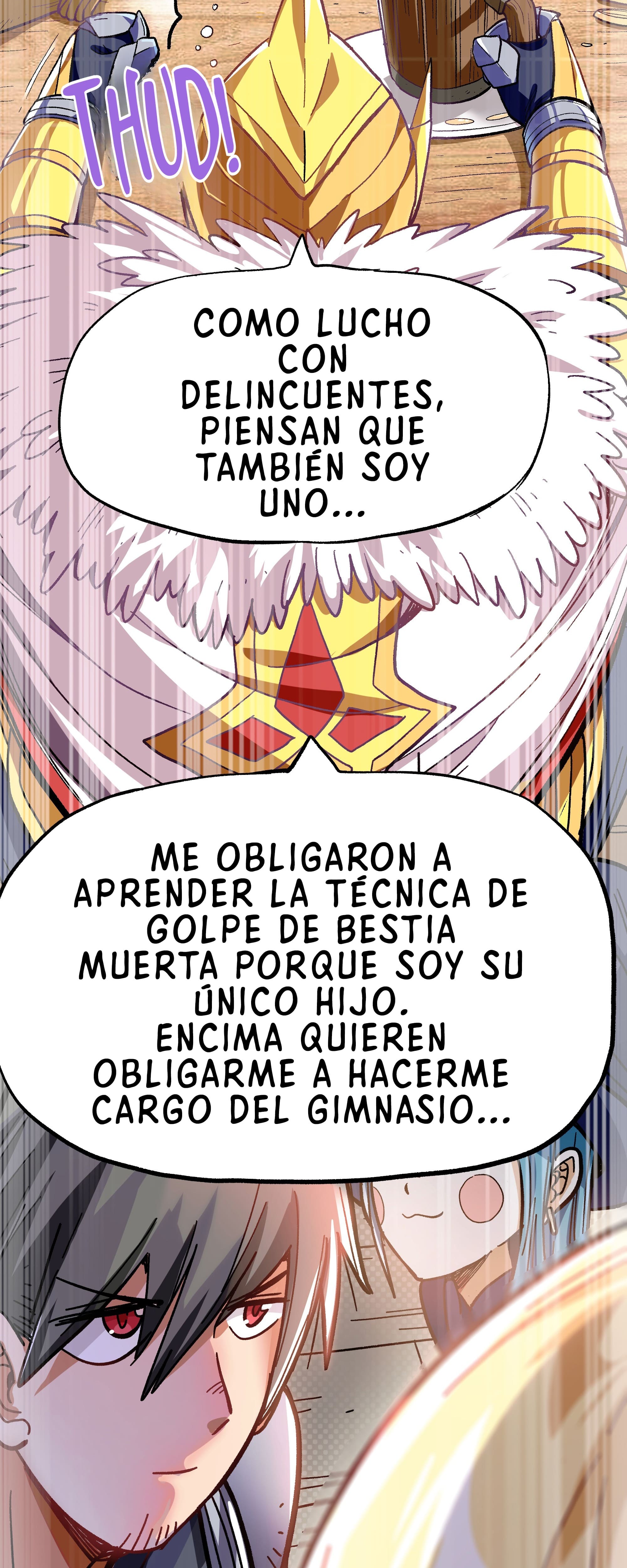 El Rey del Combate Delincuente Sin Rival es en Realidad un Sanador en el Mundo del Juego Capitulo 1.2 página 4