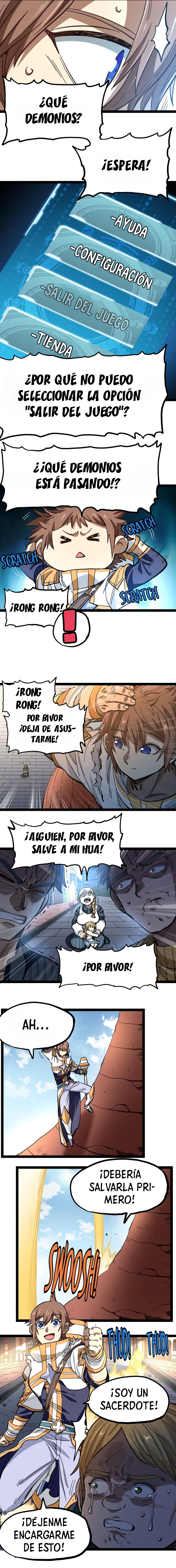 El Rey del Combate Delincuente Sin Rival es en Realidad un Sanador en el Mundo del Juego Capitulo 15 página 3
