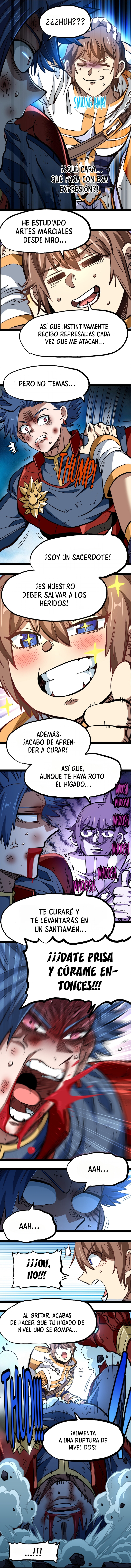 El Rey del Combate Delincuente Sin Rival es en Realidad un Sanador en el Mundo del Juego Capitulo 16 página 4